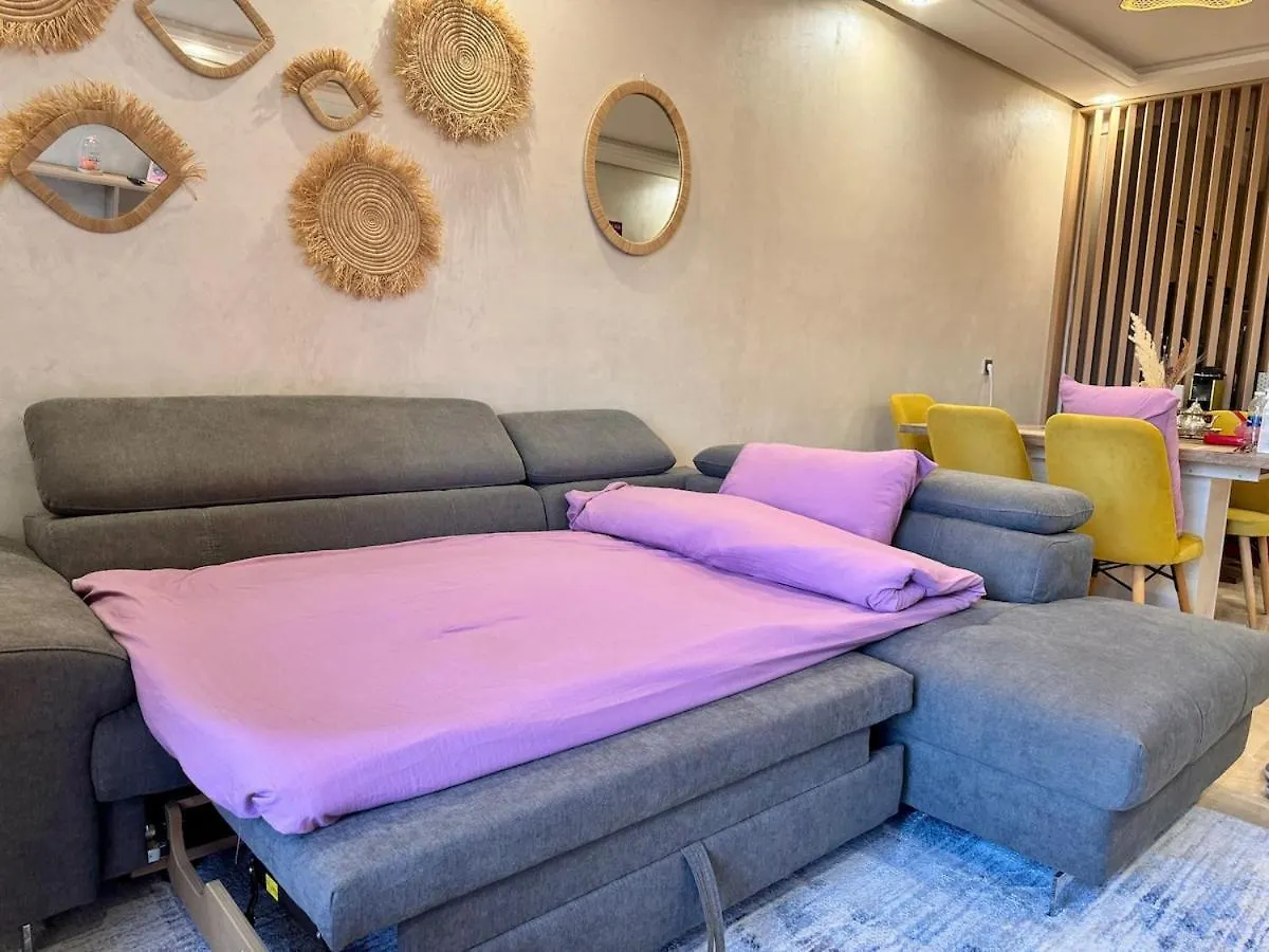 Appart Central Epure Confort Clim Et Parking Marrakesh