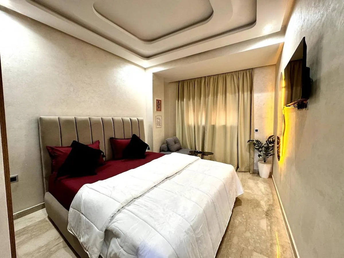 Appart Central Epure Confort Clim Et Parking Marrakesh Morocco